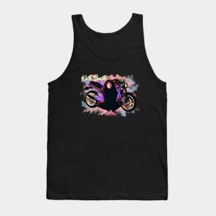 Retro Bike Kate Bush Fanart Design Tank Top